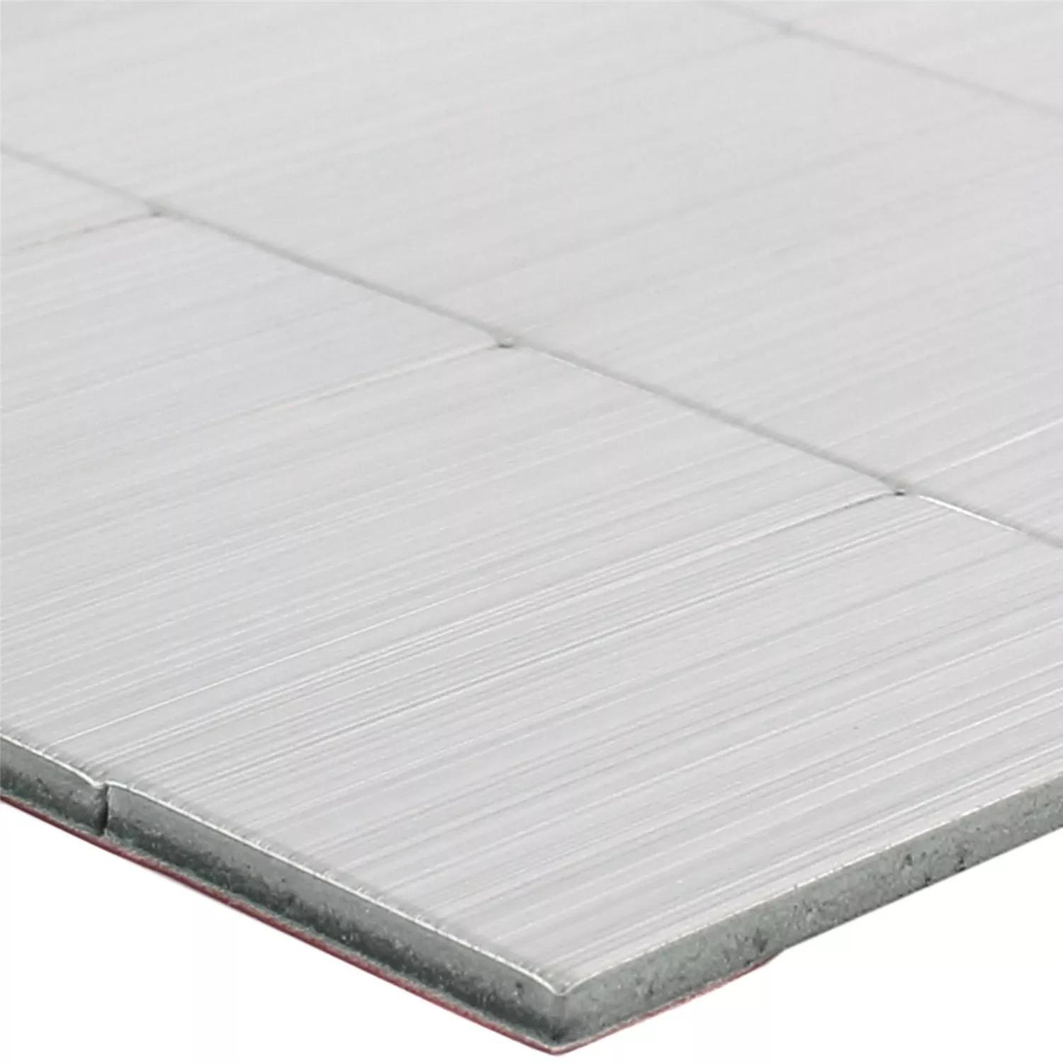 Mosaikfliesen Metall Selbstklebend Mikros Silber Rechteck Mosaikfliesen Metall Selbstklebend Mikros Silber Rechteck
