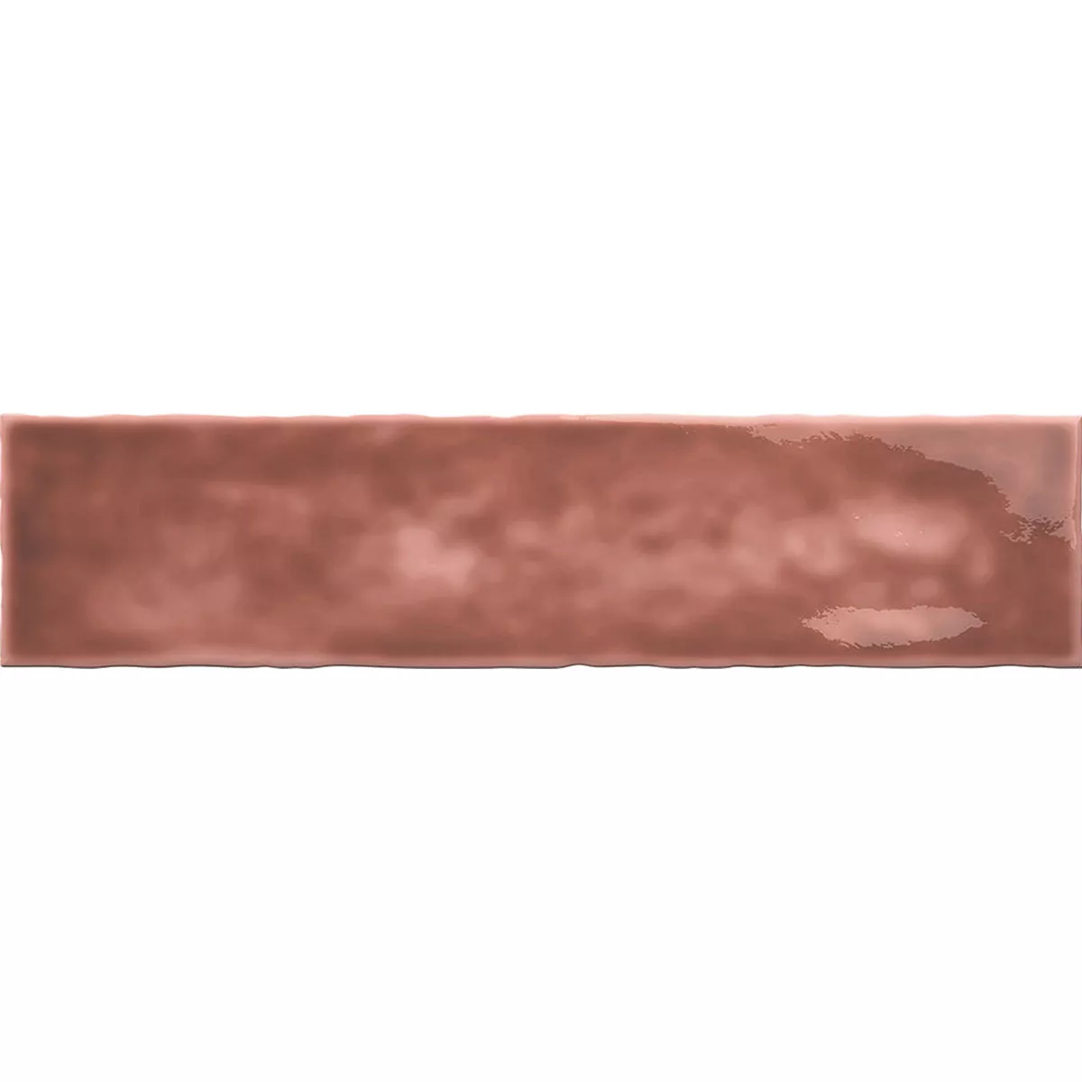 Wandfliesen Lugo Gewellt Rot 7,5x30cm Wandfliesen Lugo Gewellt Rot 7,5x30cm