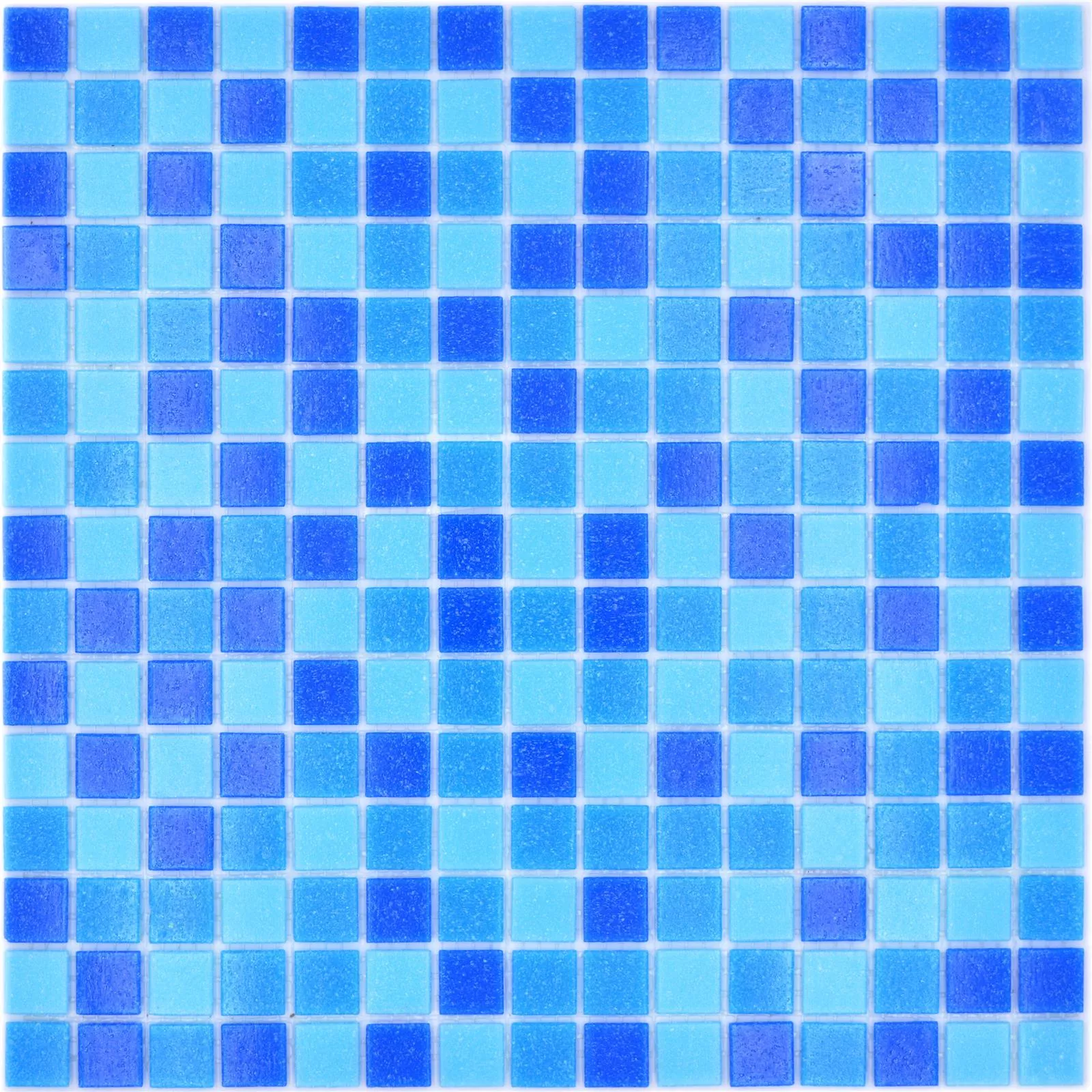 Muster von Schwimmbad Pool Mosaik North Sea Blau Türkis Mix