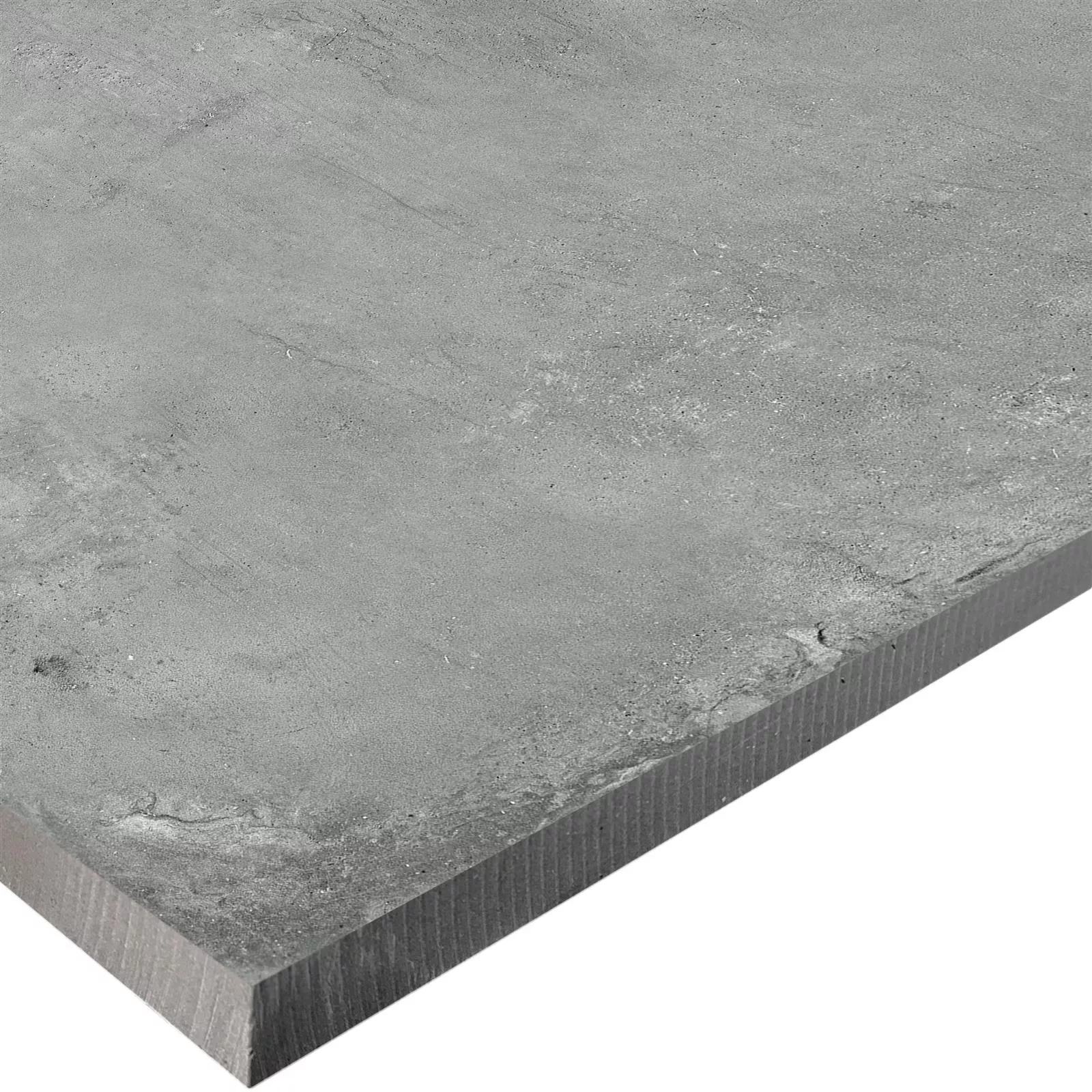 Muster Terrassenplatten Zementoptik Berlin Grau 60x120cm