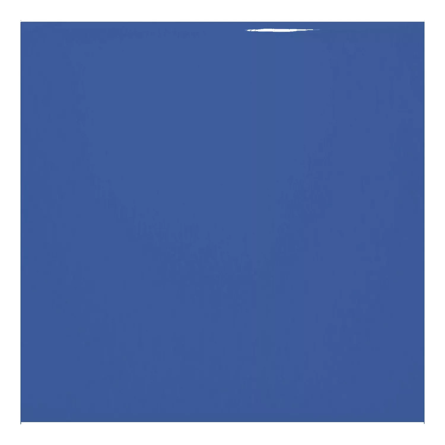 Metrofliese Blau Glänzend 15x15 cm Ohne Facette Miona Mar