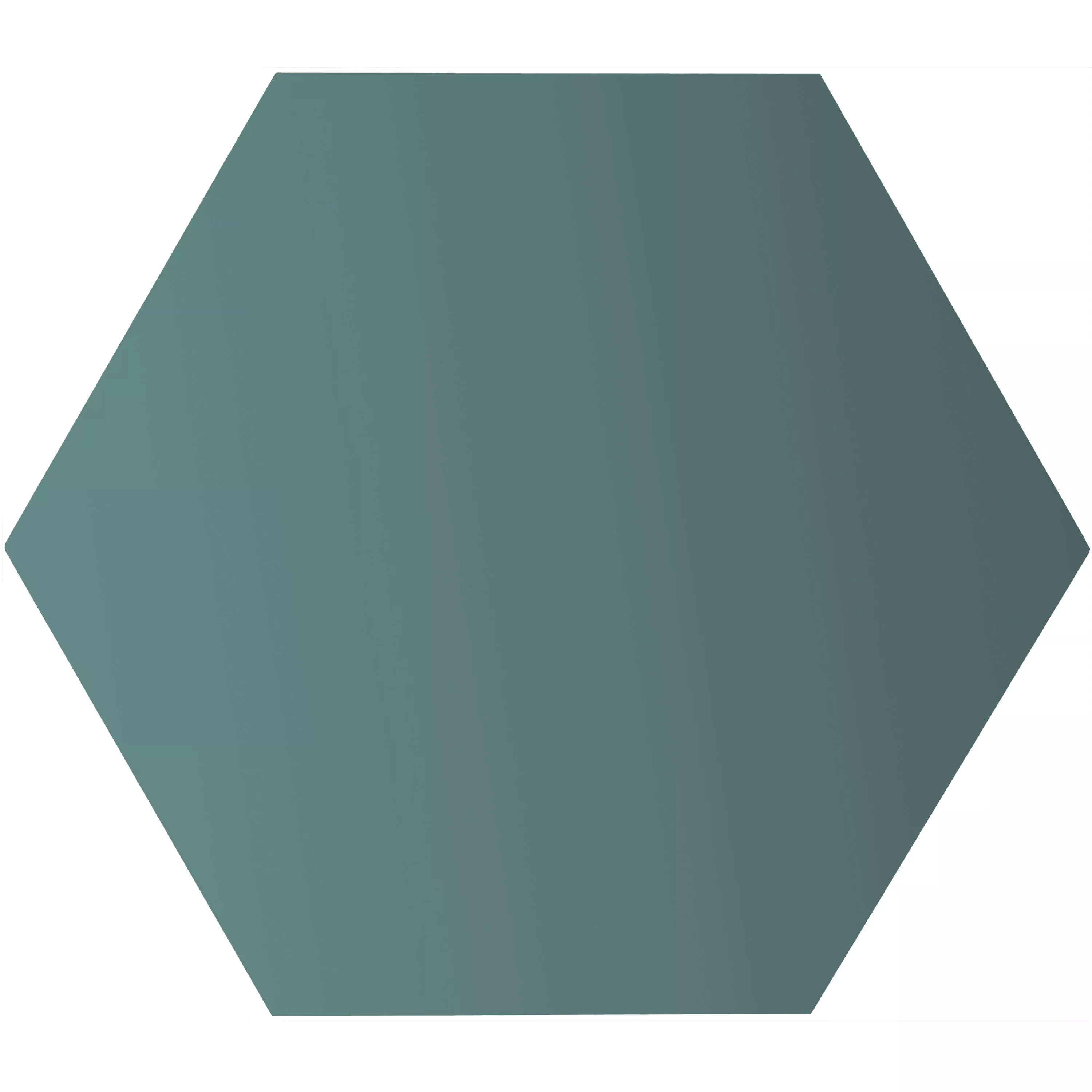 Feinsteinzeug Fliesen Modena Hexagon Uni Grün Feinsteinzeug Fliesen Modena Hexagon Uni Grün