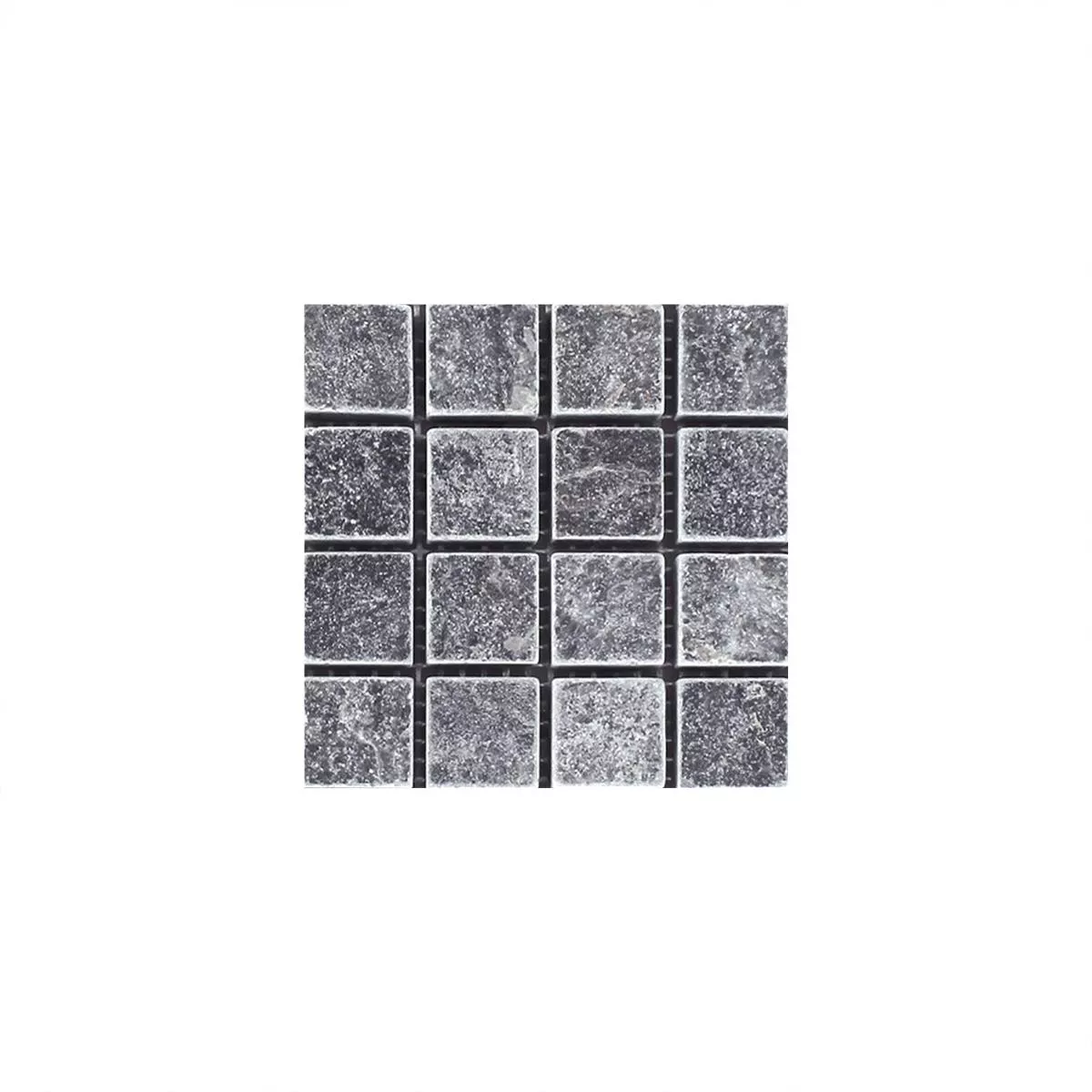 Muster von Mosaikfliesen Marmor Visso Nero 23