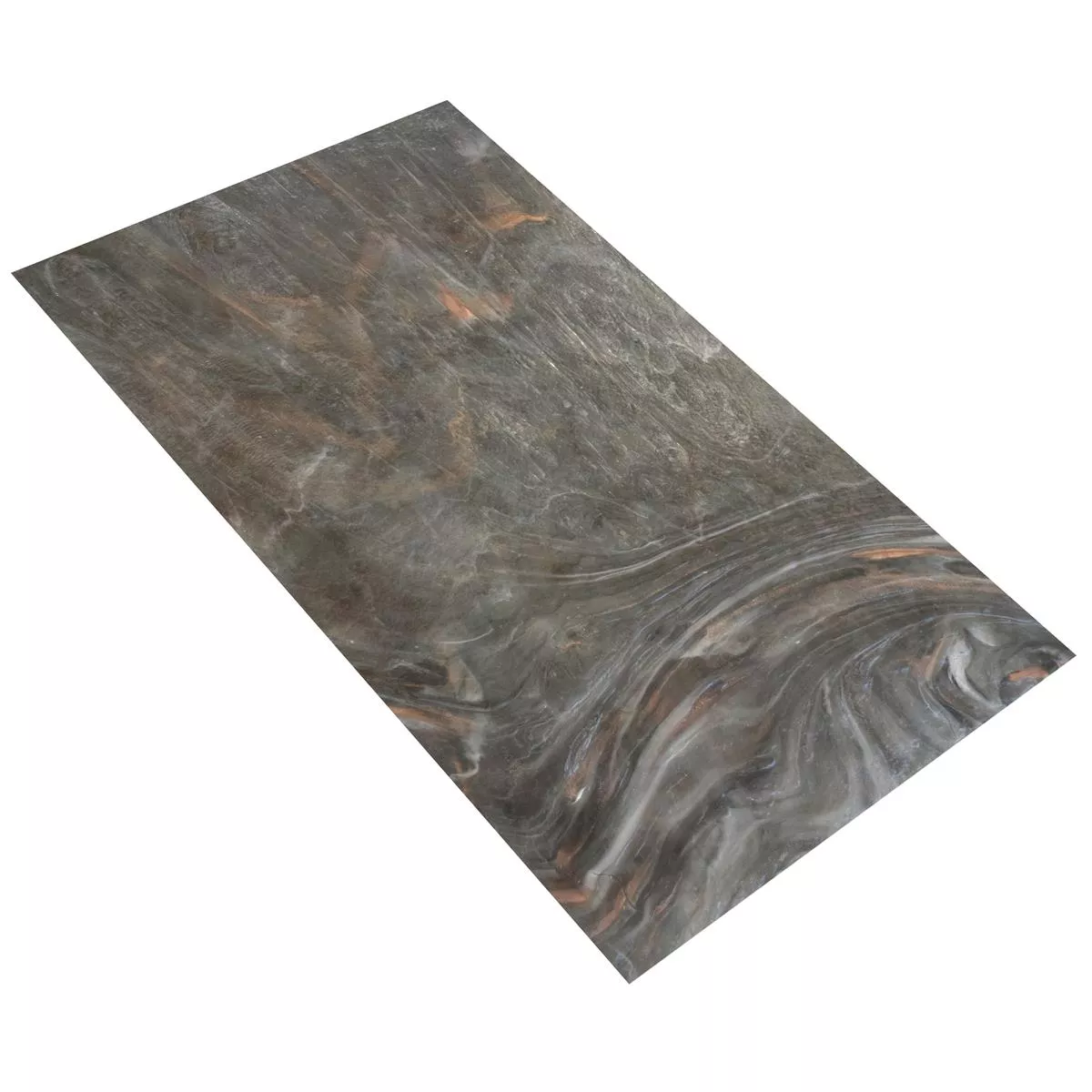 Glas Wandfliesen Trend-Vi Supreme Meteor Grey 30x60cm