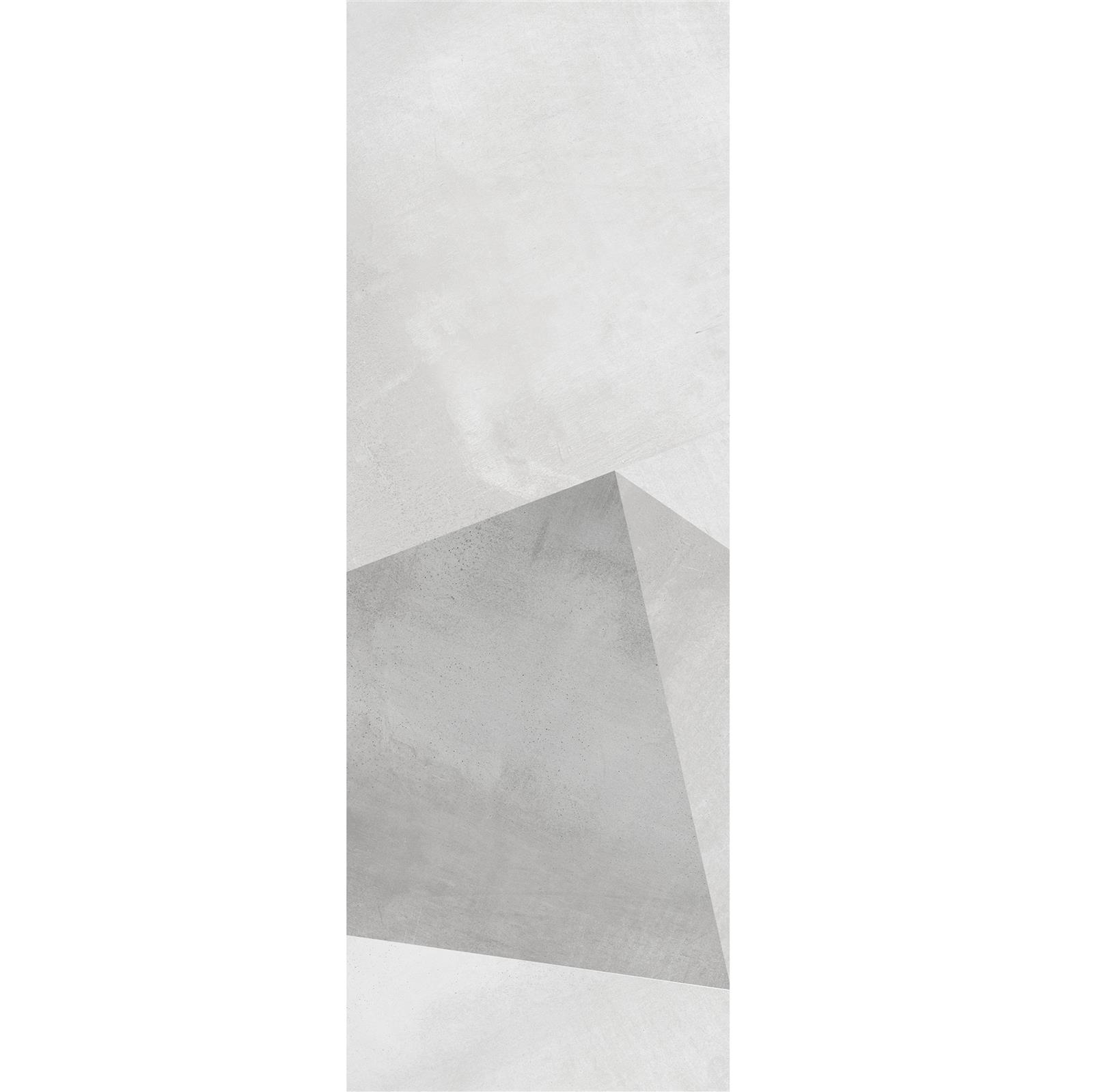 Wandfliesen Queens Rektifiziert Weiß Dekor 8 30x90cm