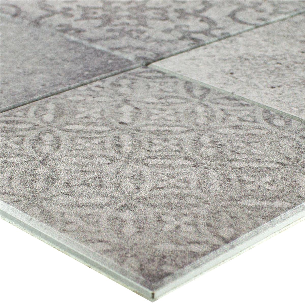 Vinyl Mosaik Fliesen Stowe Selbstklebend Steinoptik Grau