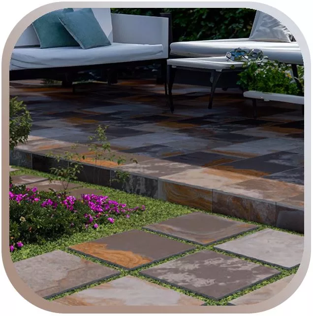 Terrassenplatten nach Farbe Terrassenplatten nach Farbe