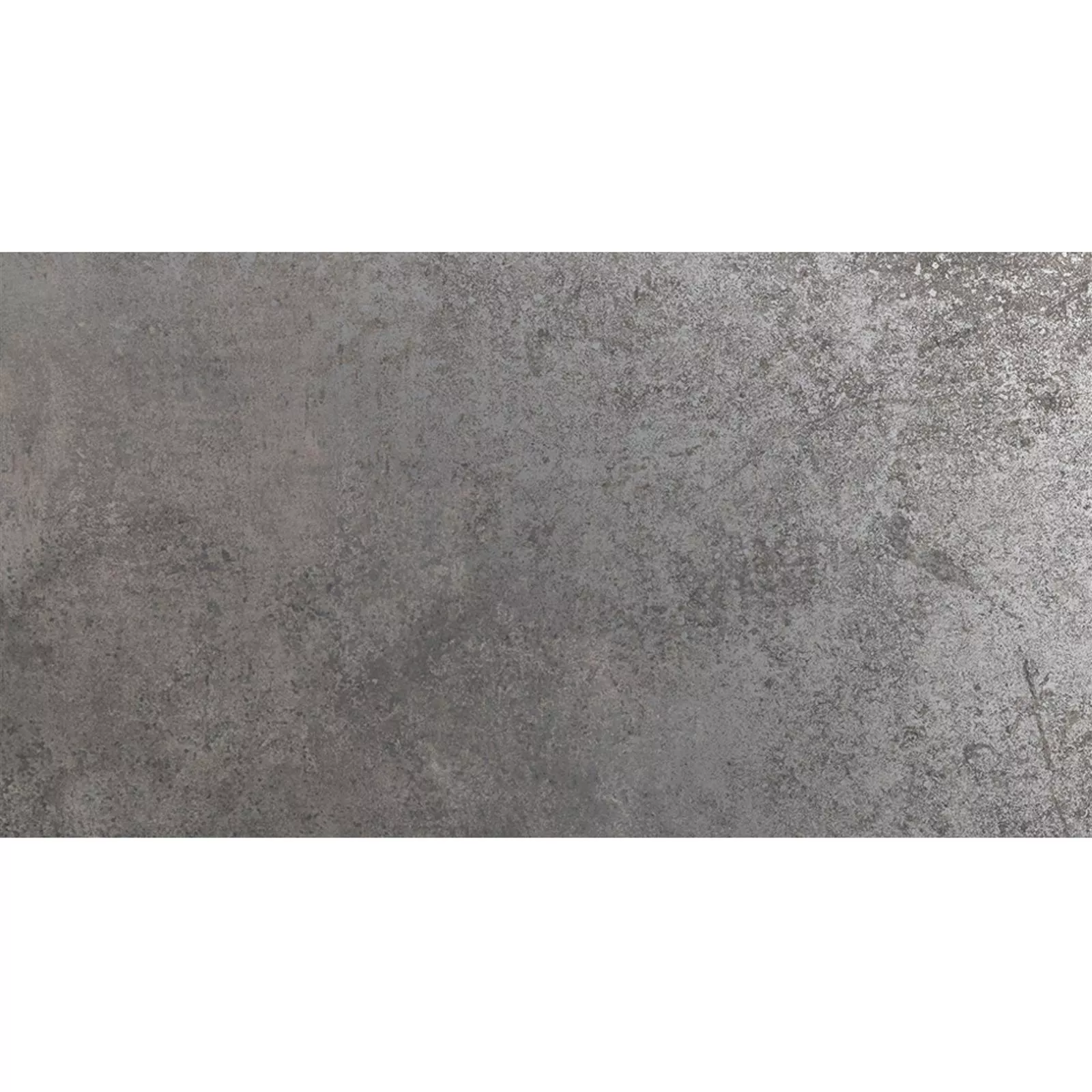Muster Bodenfliesen Marathon Metalloptik Silber R10/B 30x60cm