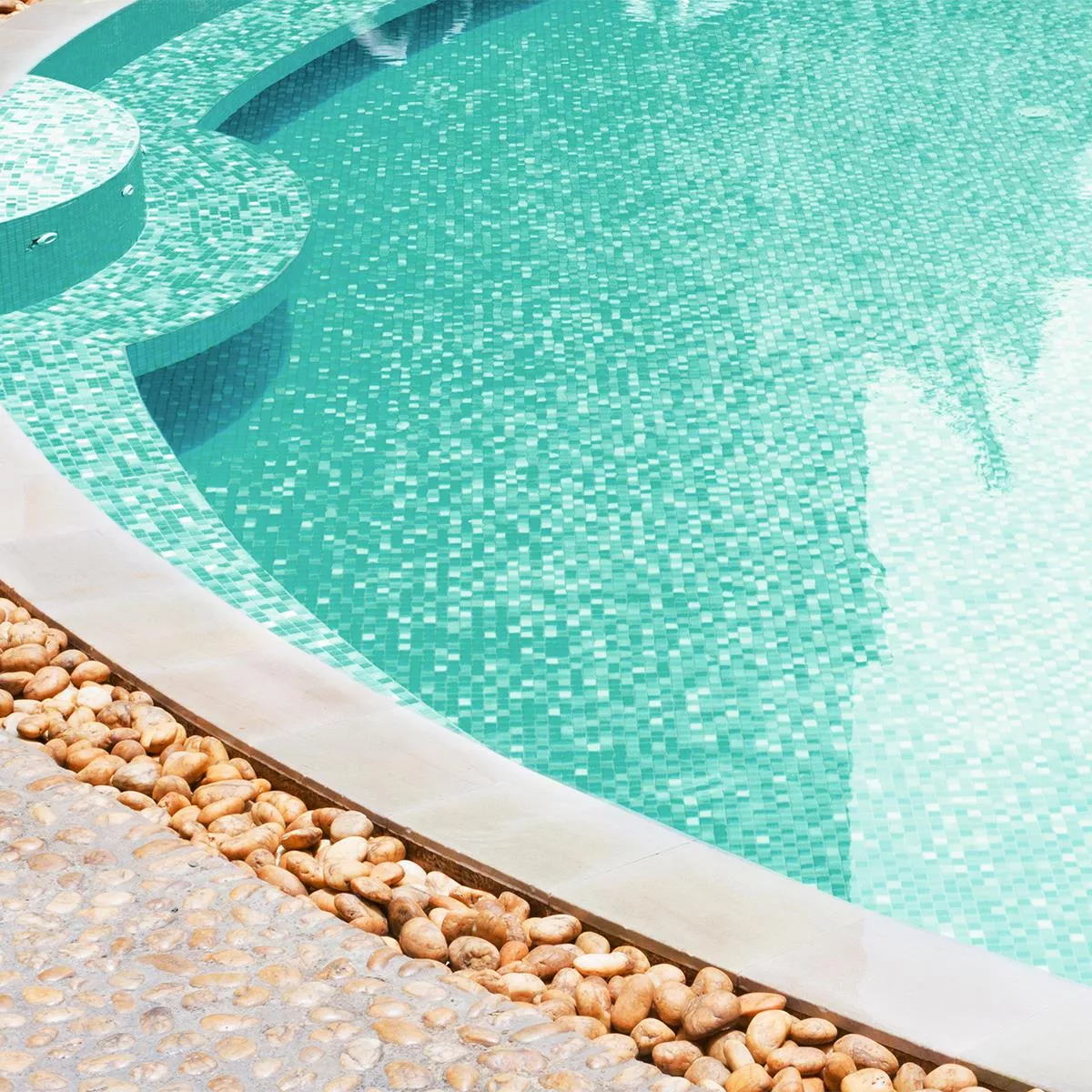 Muster von Glas Schwimmbad Pool Mosaik Lagoona