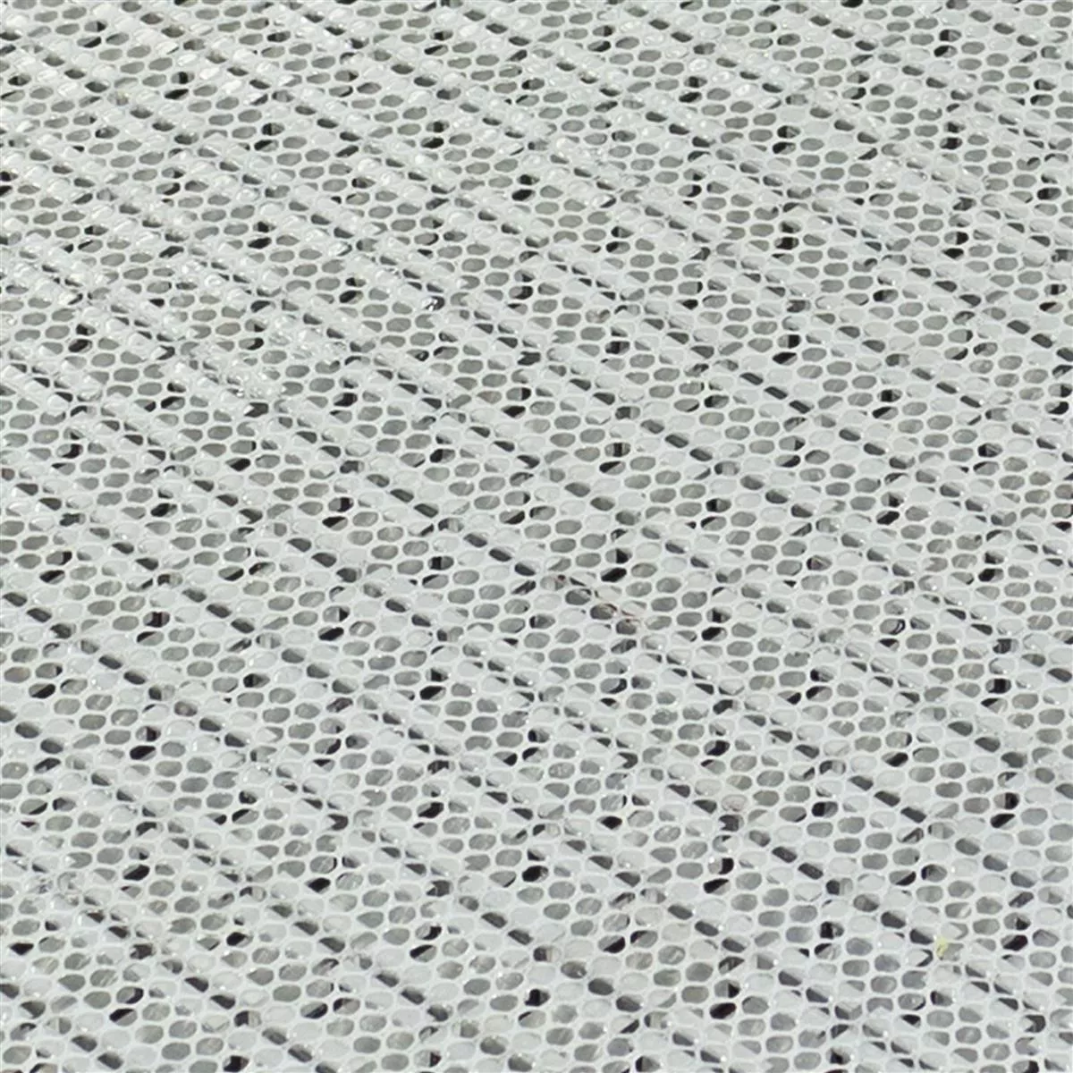 Aluminium Metall Mosaik Fliesen Techvisto Braun Silber