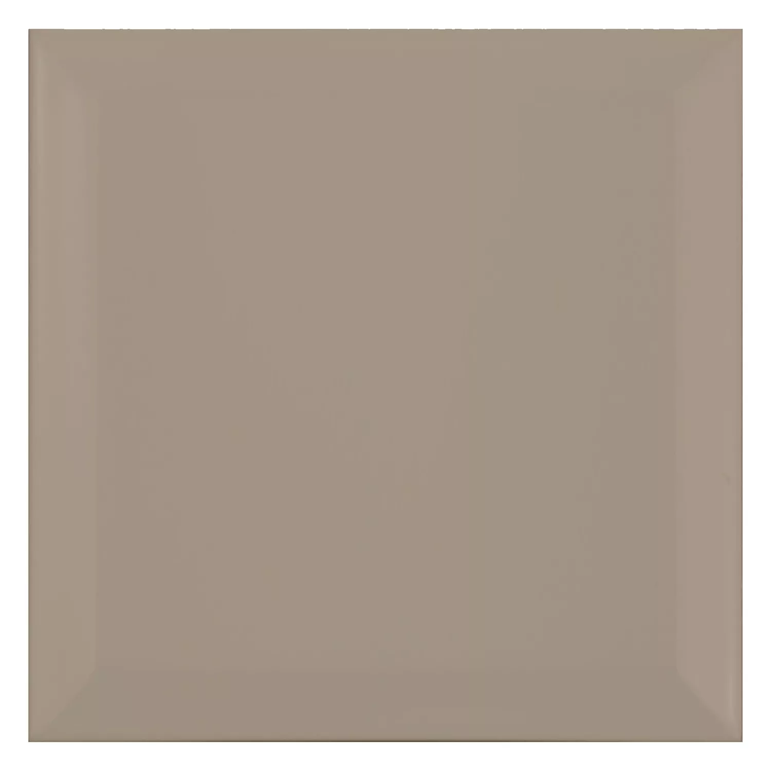 Metrofliese Braun Matt 15x15 cm Facette Eris Mink