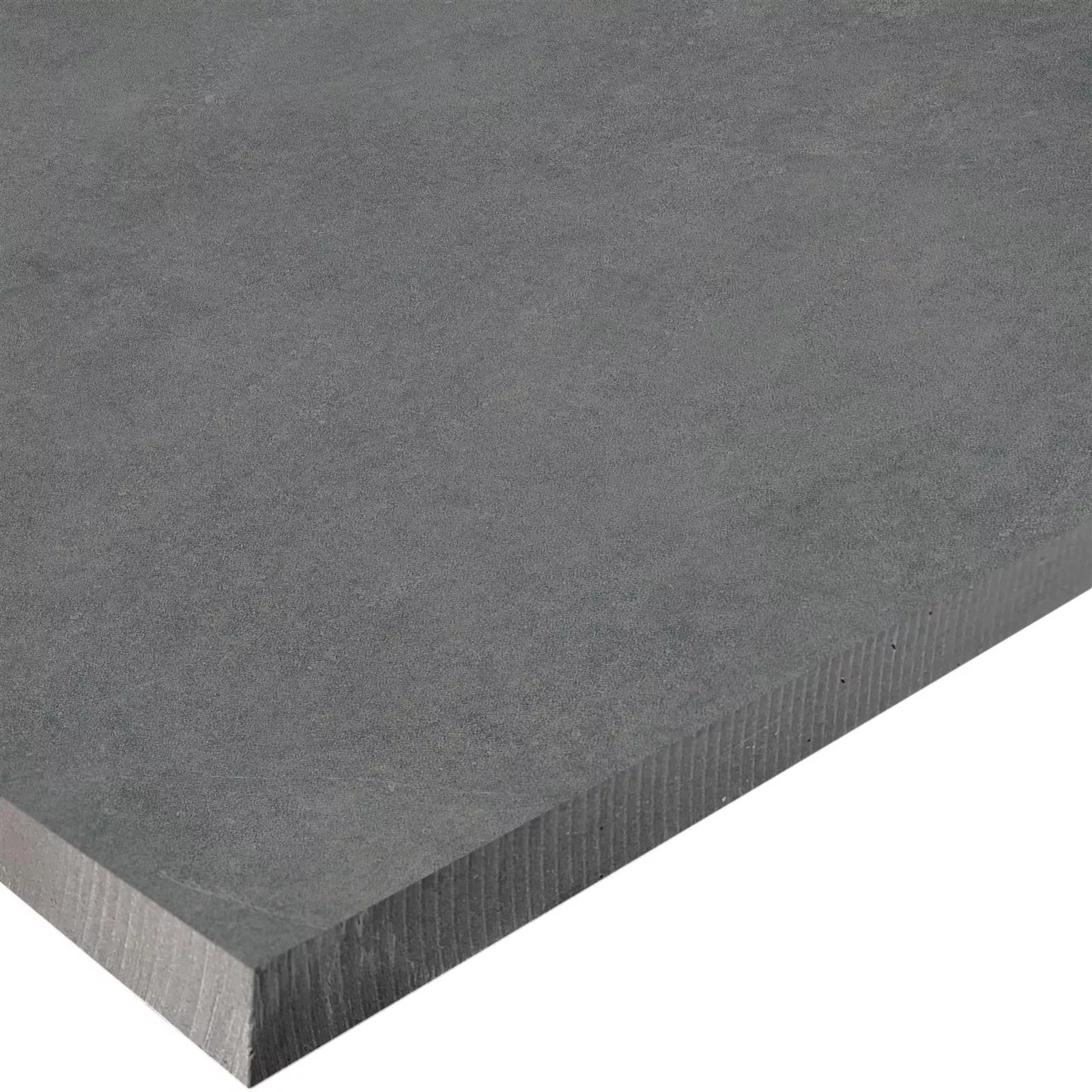 Muster Terrassenplatten Zement Optik Glinde Anthrazit 60x60cm