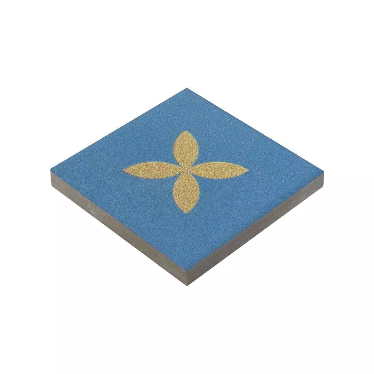Feinsteinzeug Fliesen Genexia Decor Ocker Einleger 4,6x4,6cm Feinsteinzeug Fliesen Genexia Decor Ocker Einleger 4,6x4,6cm