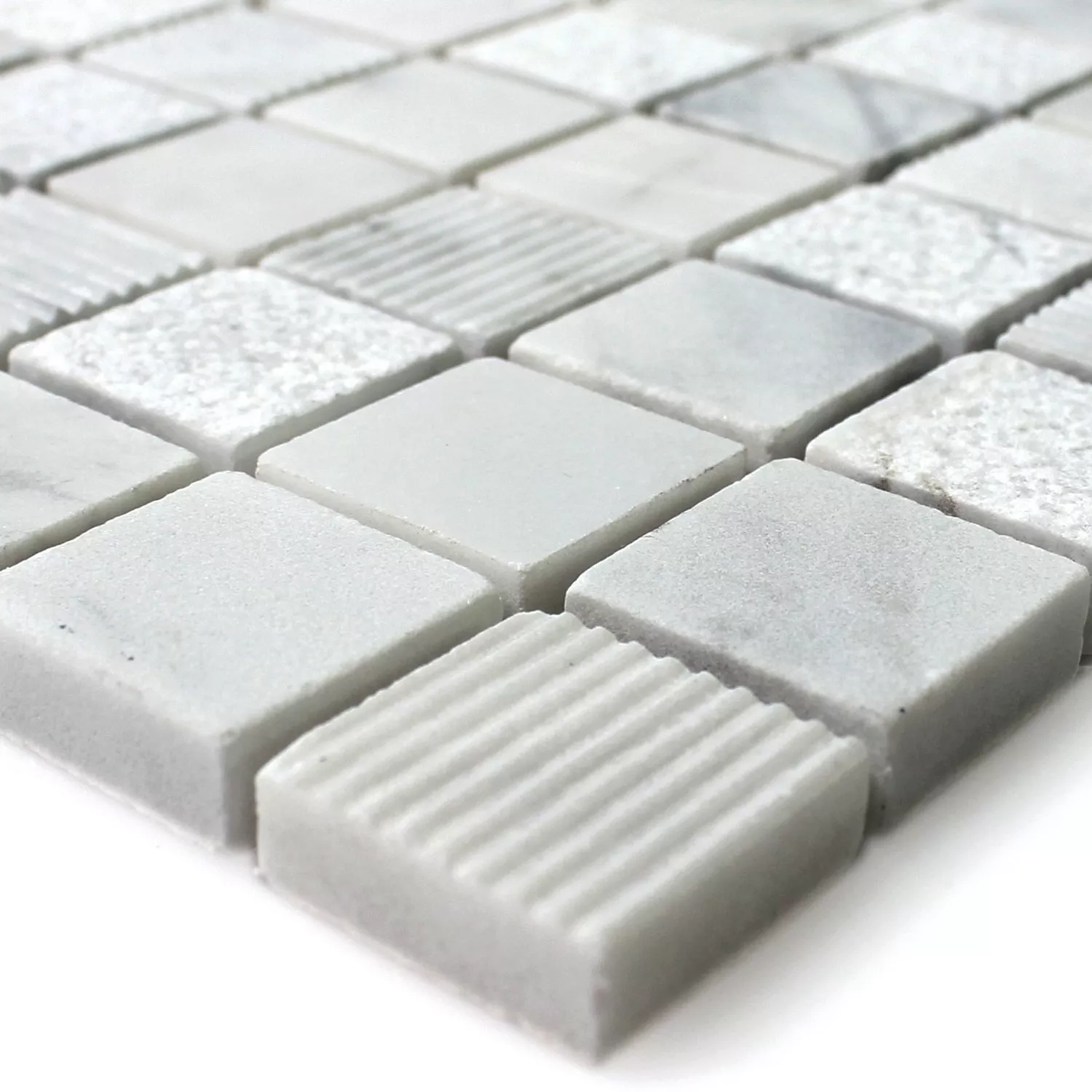 Mosaikfliesen Naturstein Carrara Weiss Mosaikfliesen Naturstein Carrara Weiss