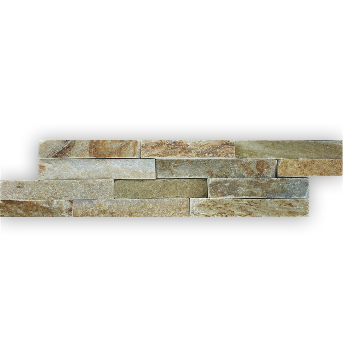 Wandverkleidung Brickstones Beige 10x40cm