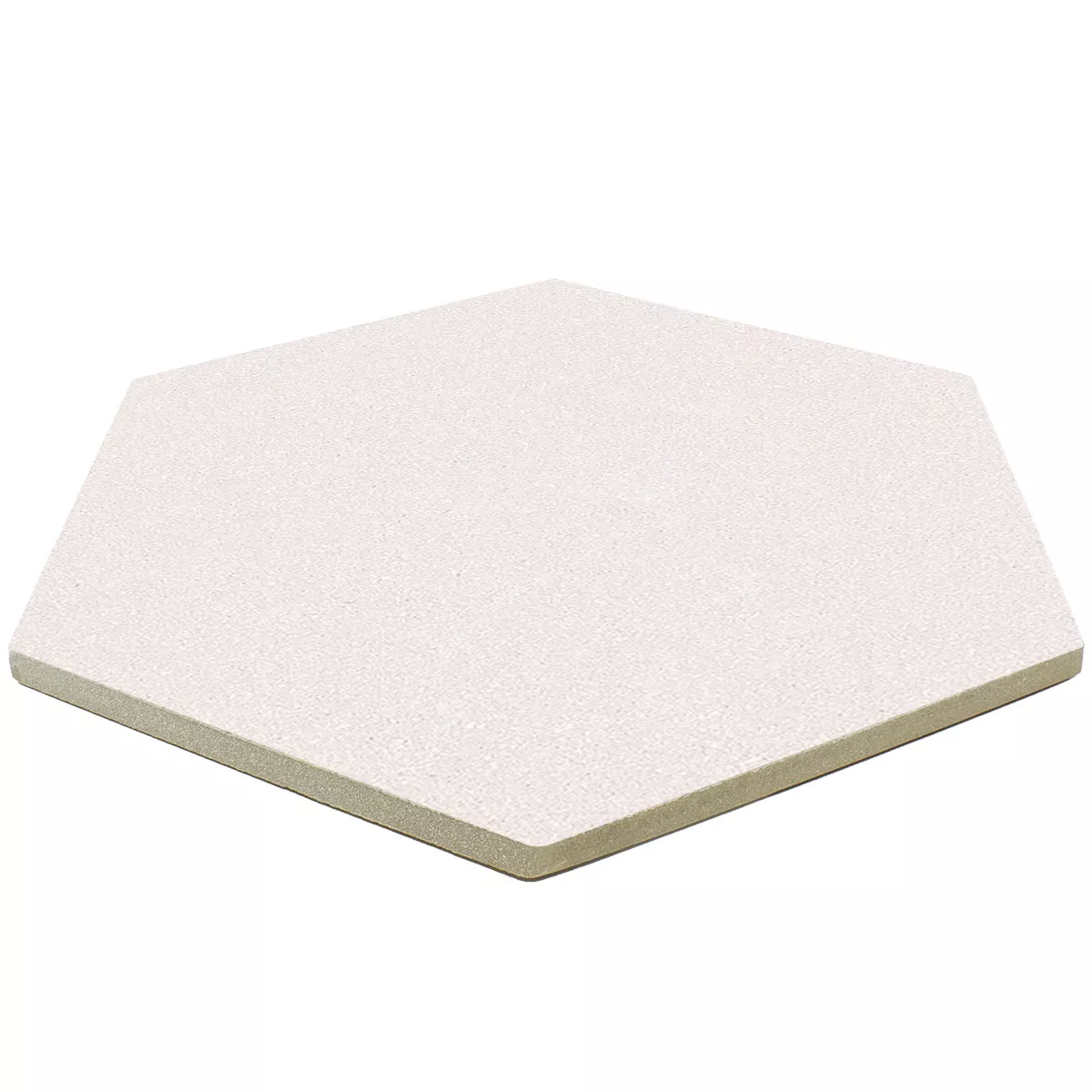 Feinsteinzeug Fliesen Novalima Hexagon Beige Grundfliese 22,5 x 25,9cm