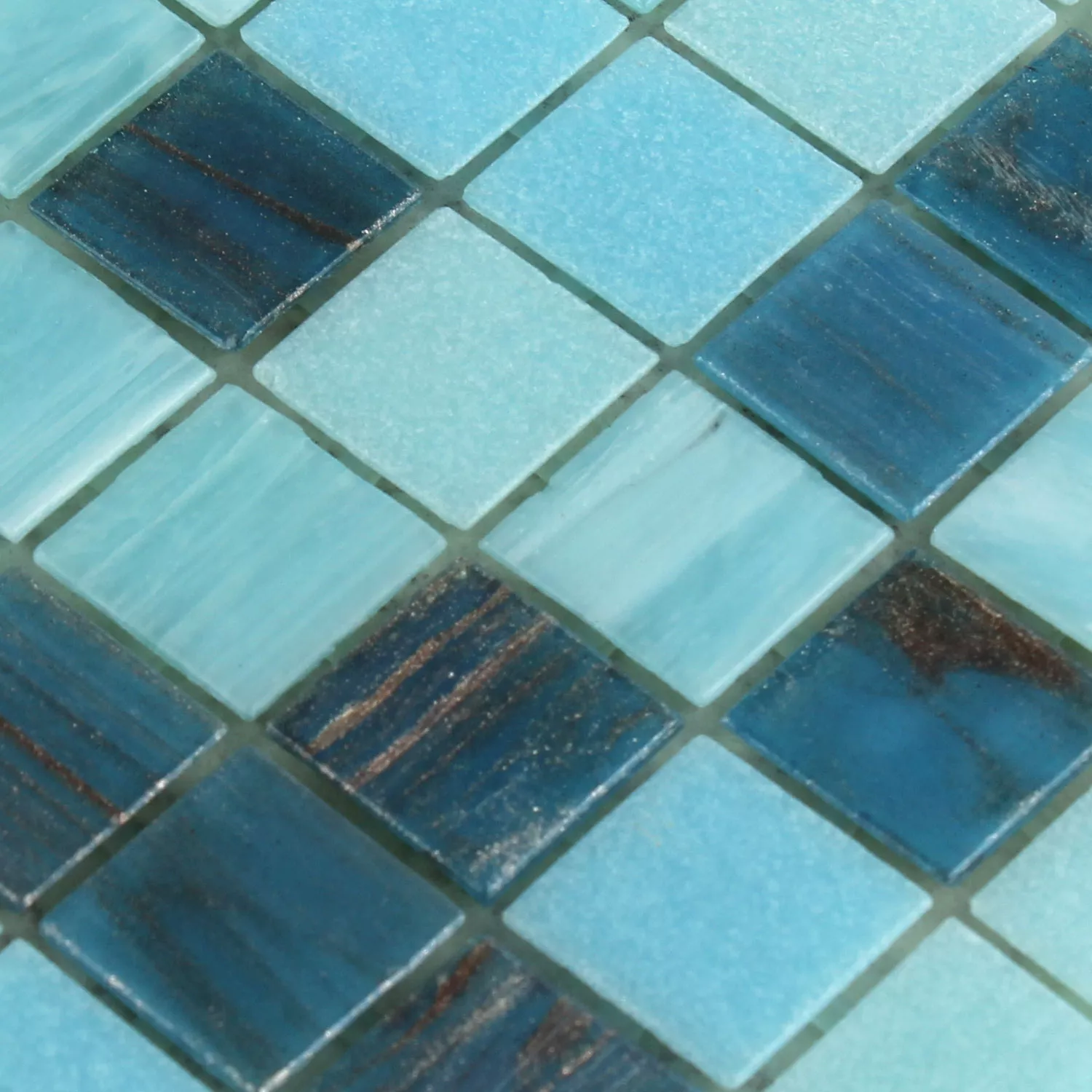 Mosaikfliesen Trend-Vi Recycling Glas Freshness