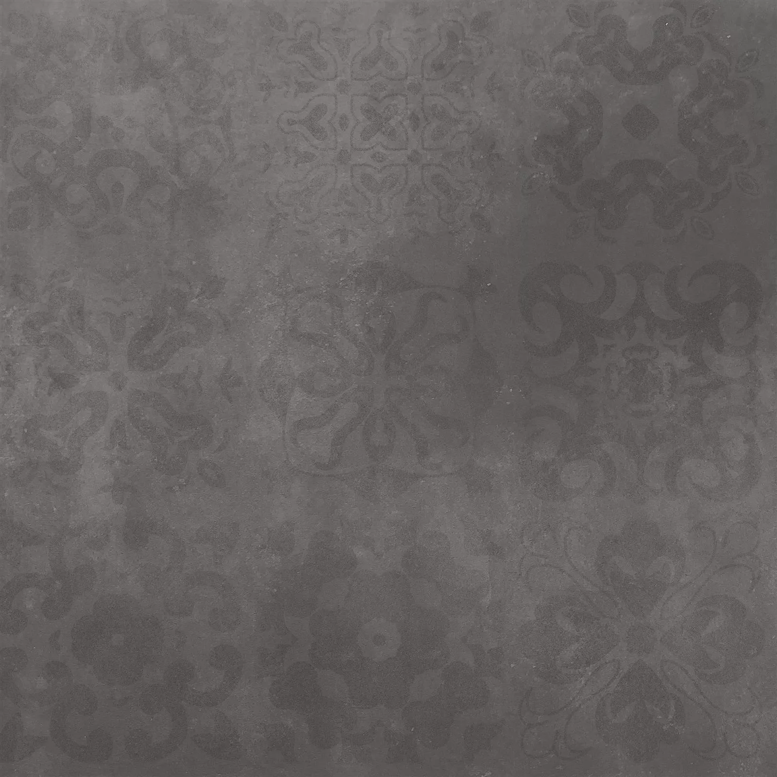 Bodenfliesen Kolossal Rektifiziert R10/B Anthrazit 60x60x0,7cm Dekor