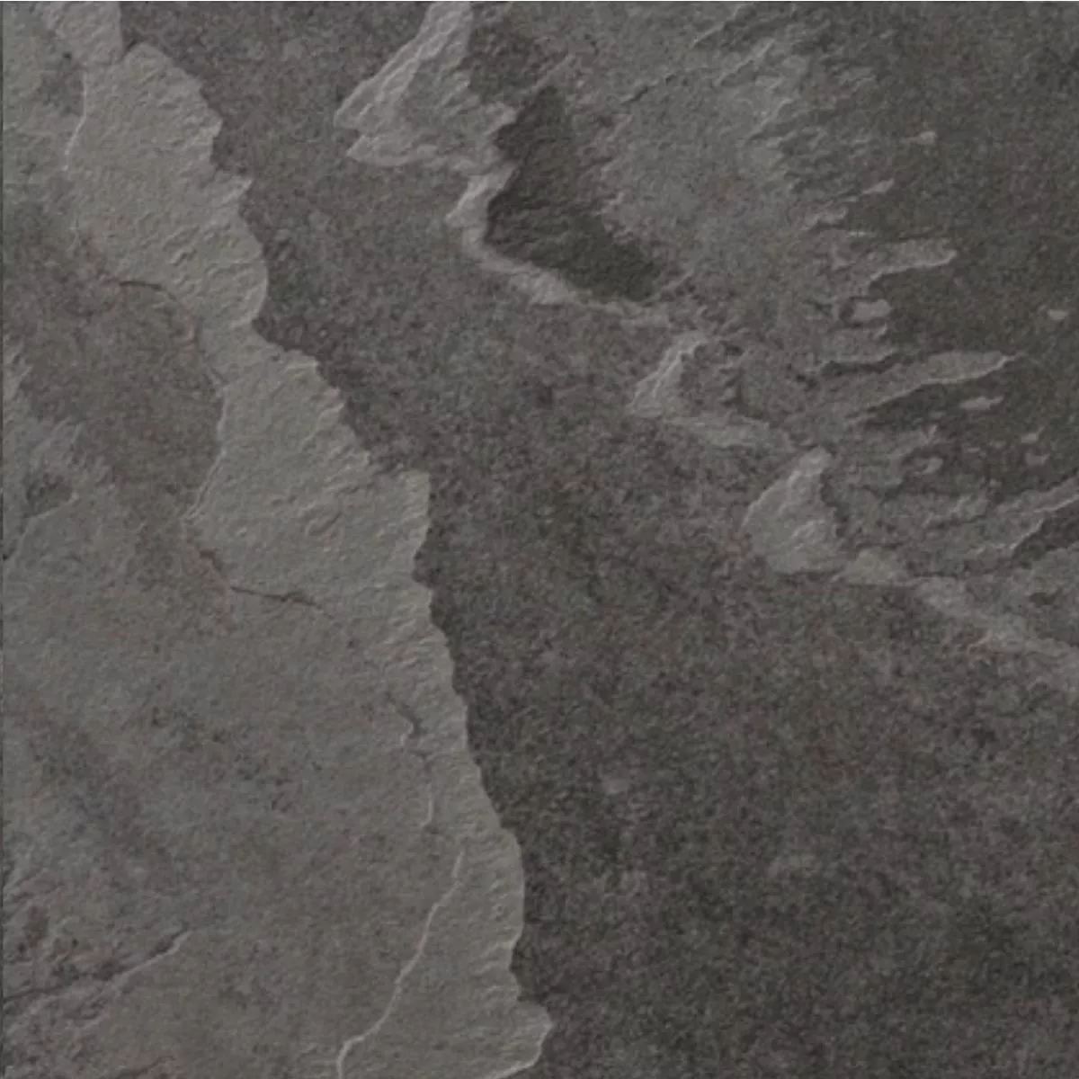 Terrassenplatte Feinsteinzeug Viesca Schieferoptik Schwarz 60x60x2 cm Terrassenplatte Feinsteinzeug Viesca Schieferoptik Schwarz 60x60x2 cm