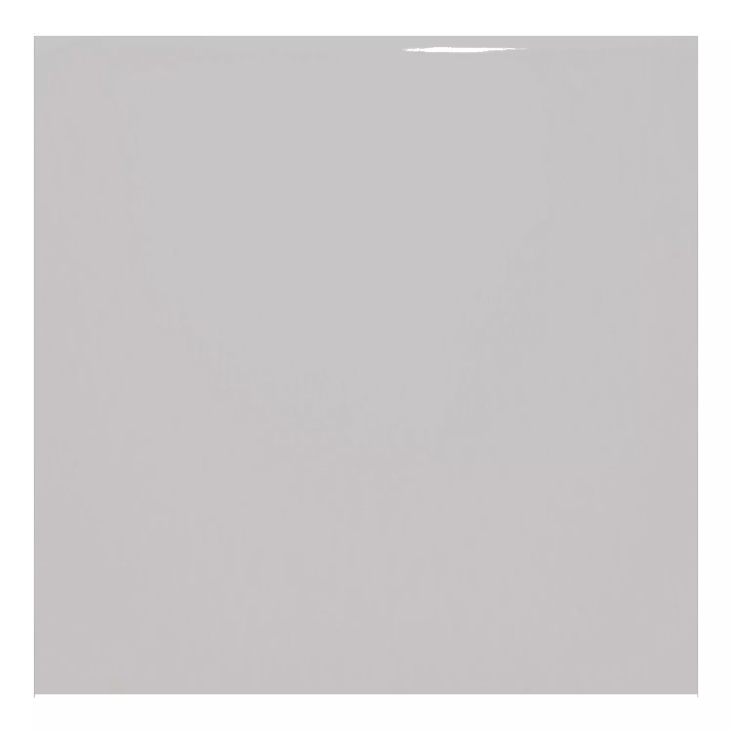 Metrofliese Grau Glänzend 10x10 cm Ohne Facette Freyburg Gris