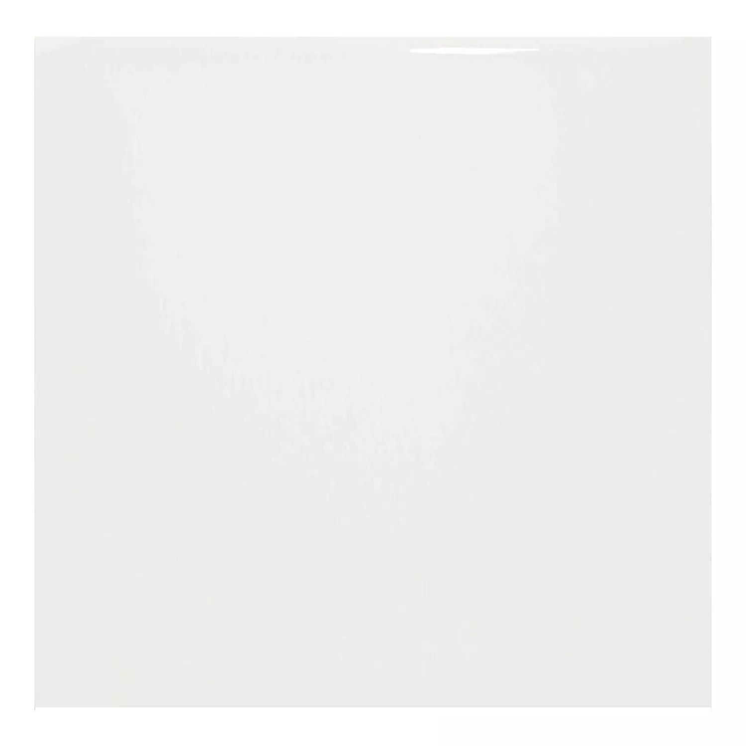 Metrofliese Weiß Glänzend 10x10 cm Ohne Facette Freyburg Blanco