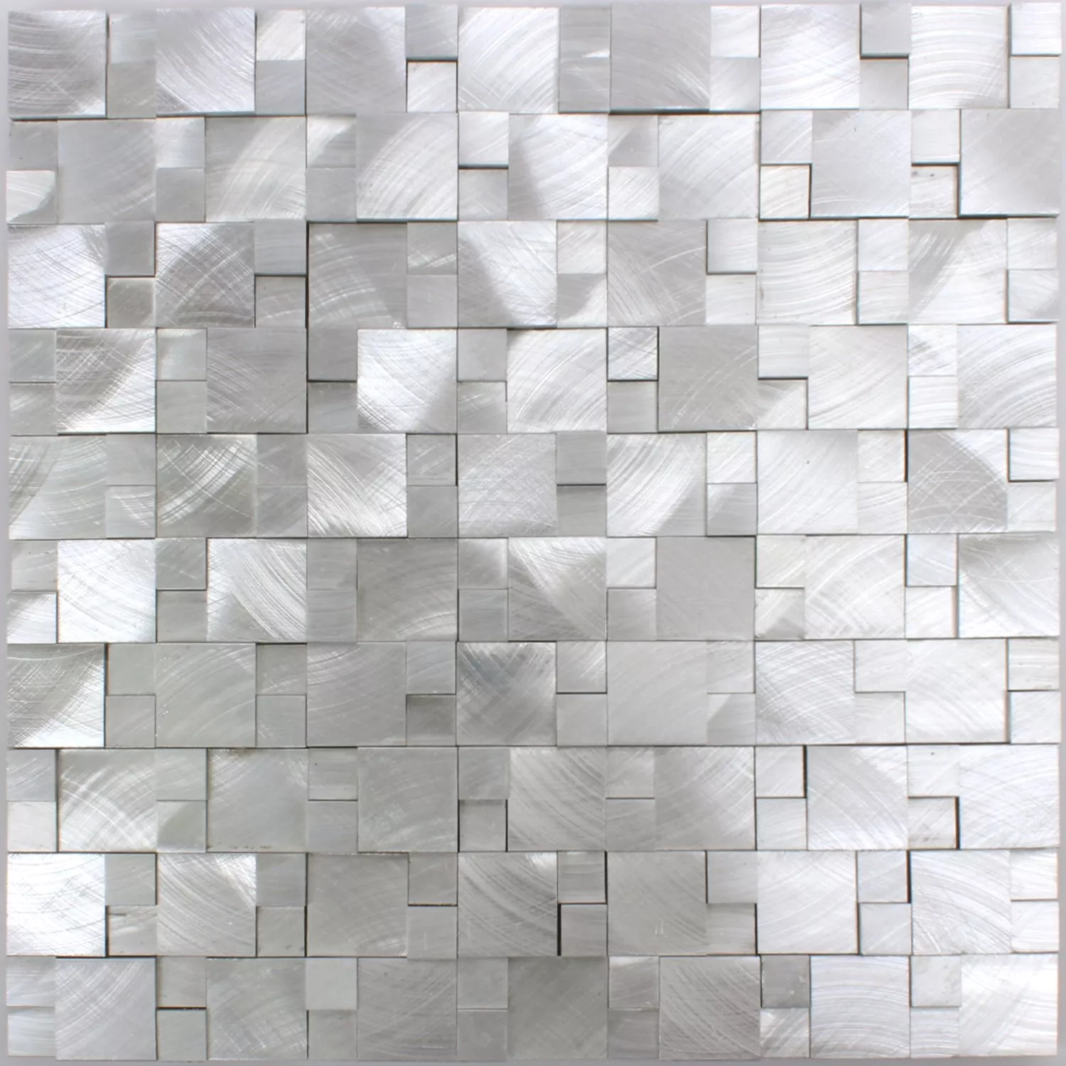 Muster von Mosaikfliesen Aluminium Jerica 3D