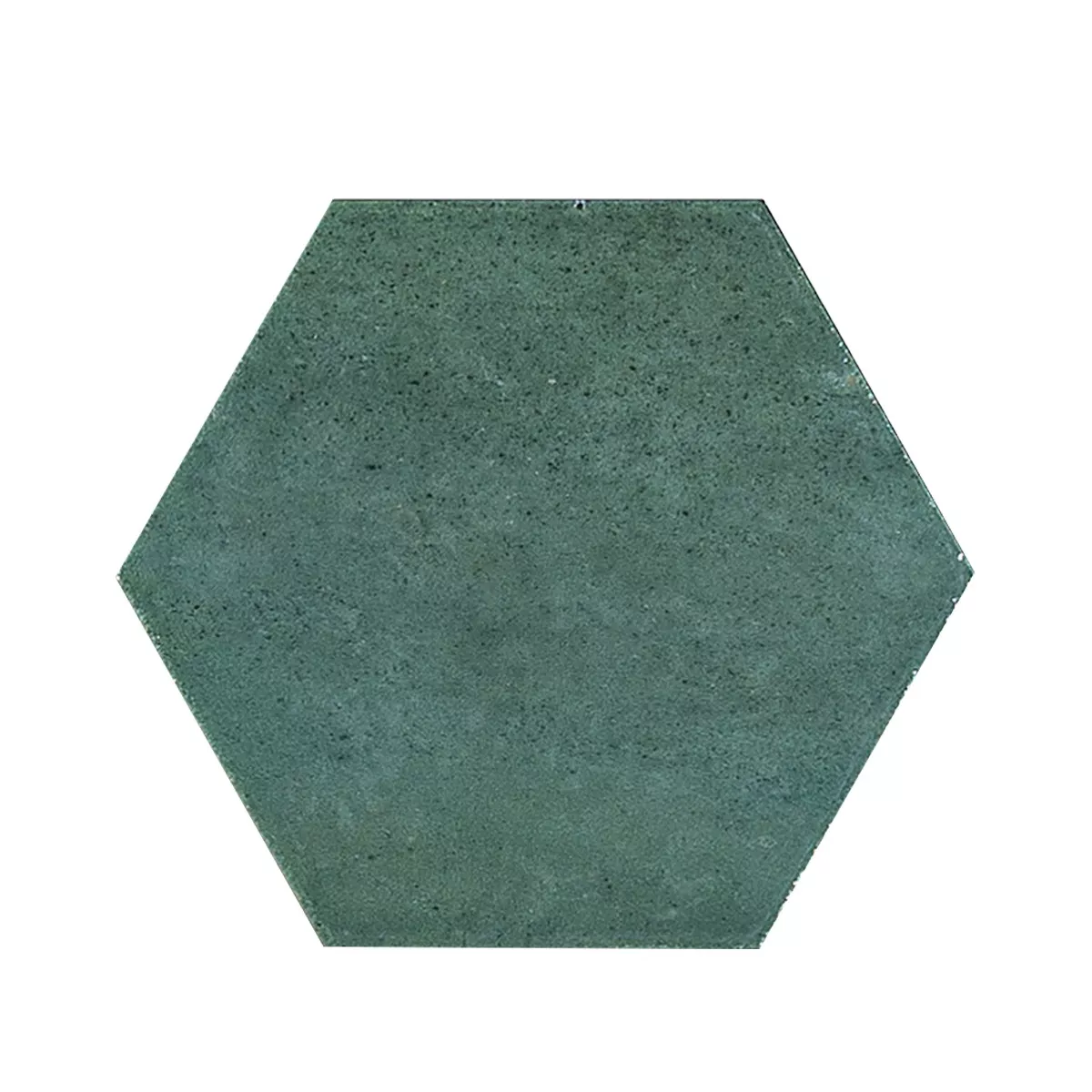 Lorino Grün Glänzend Sechseck 18,2x21 cm