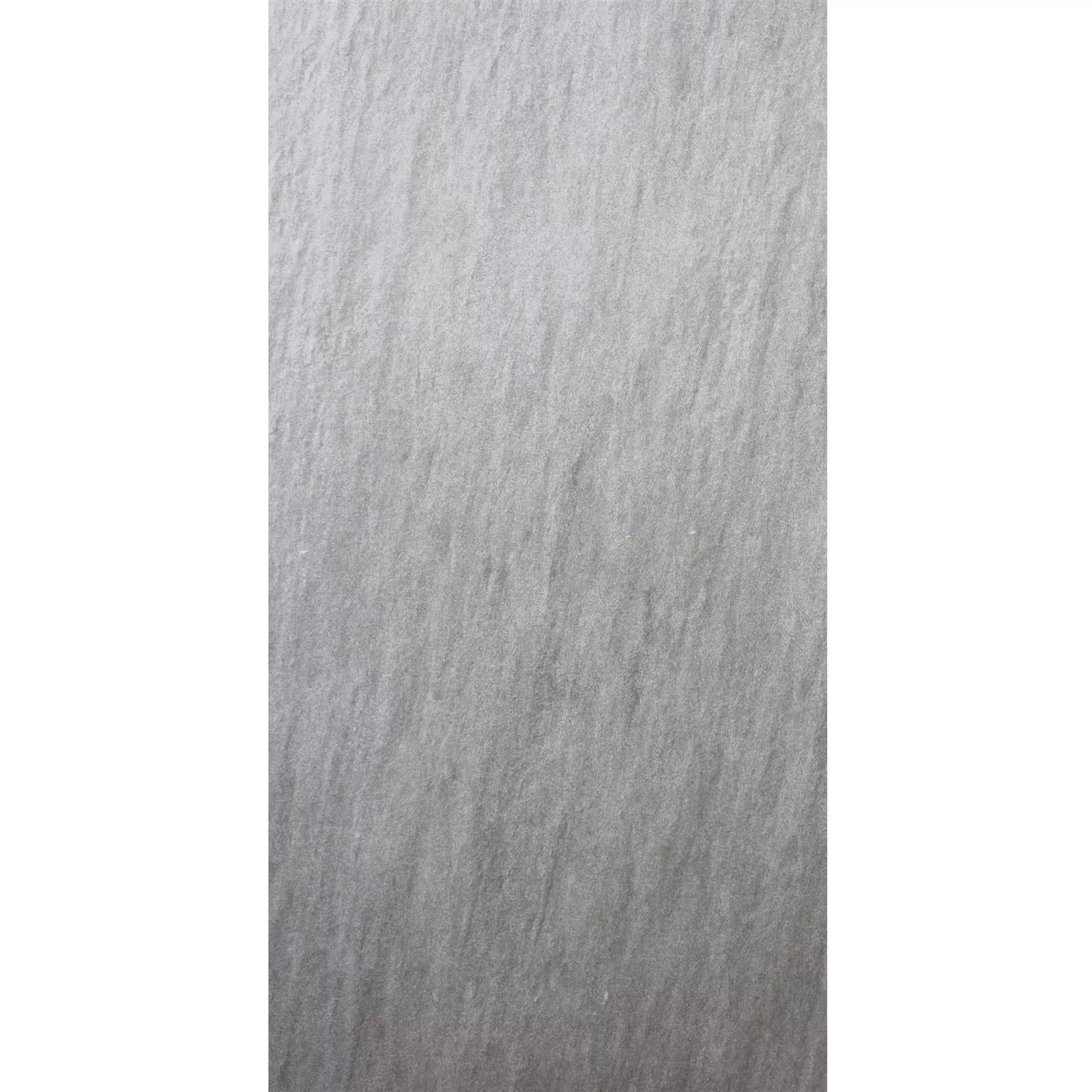 Terrassenplatten Dallas Quarzitoptik Rektifiziert 45x90x2cm Grau