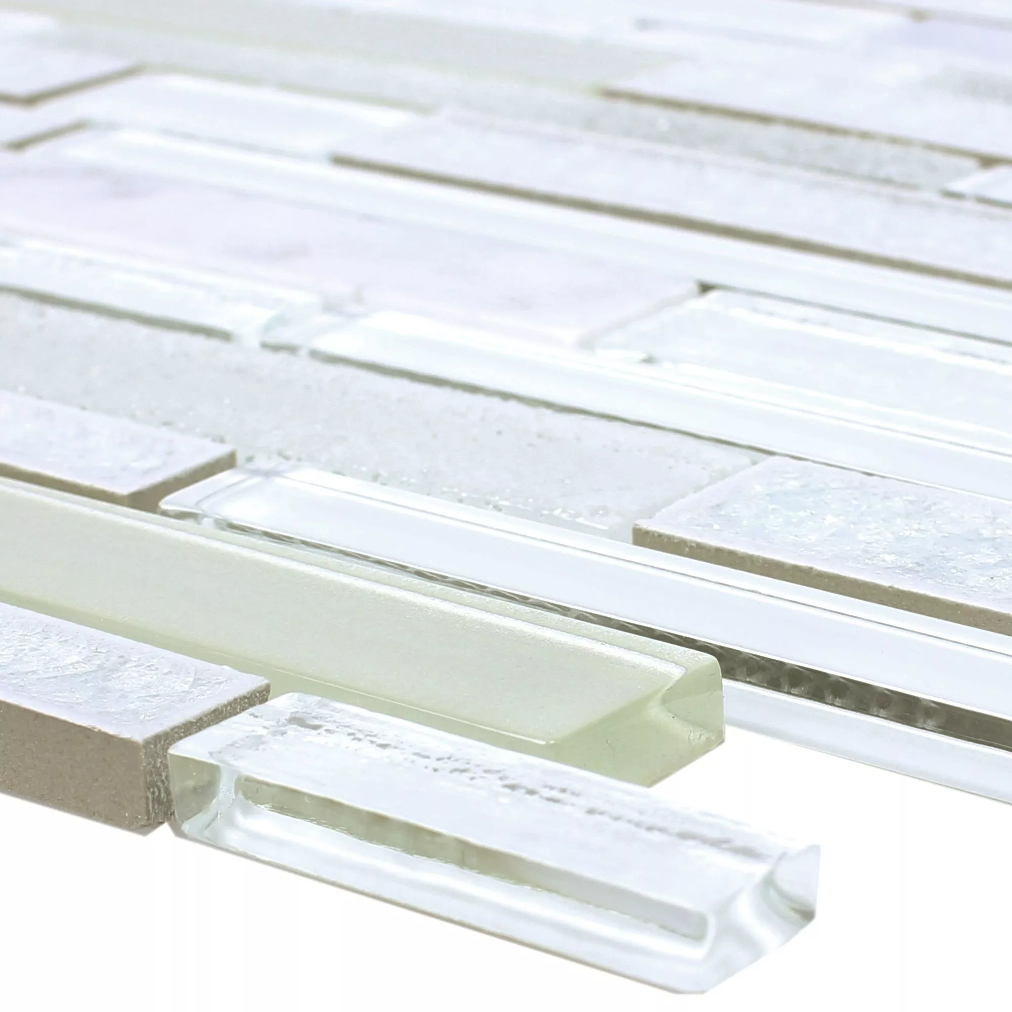 Glas Naturstein Keramik Mosaik Kozan Weiss Glas Naturstein Keramik Mosaik Kozan Weiss