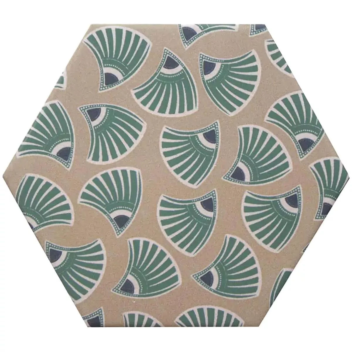 Feinsteinzeug Fliesen Modena Hexagon Decor 6