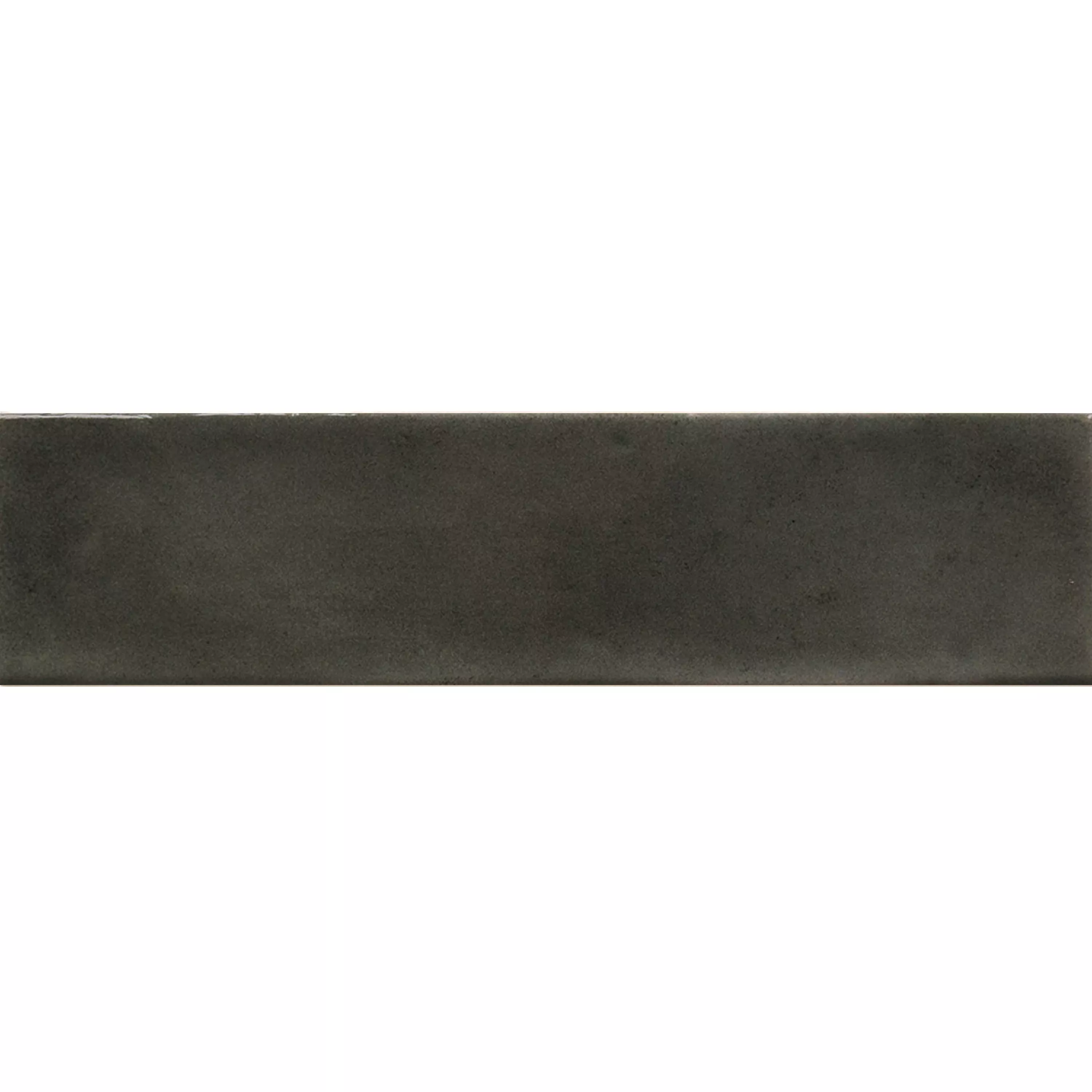 Wandfliesen Conway Gewellt 7,5x30cm Schwarz