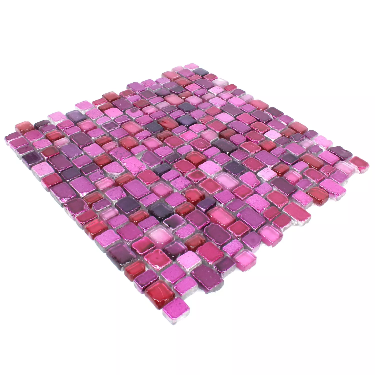 Mosaikfliesen Glas Roxy Violett