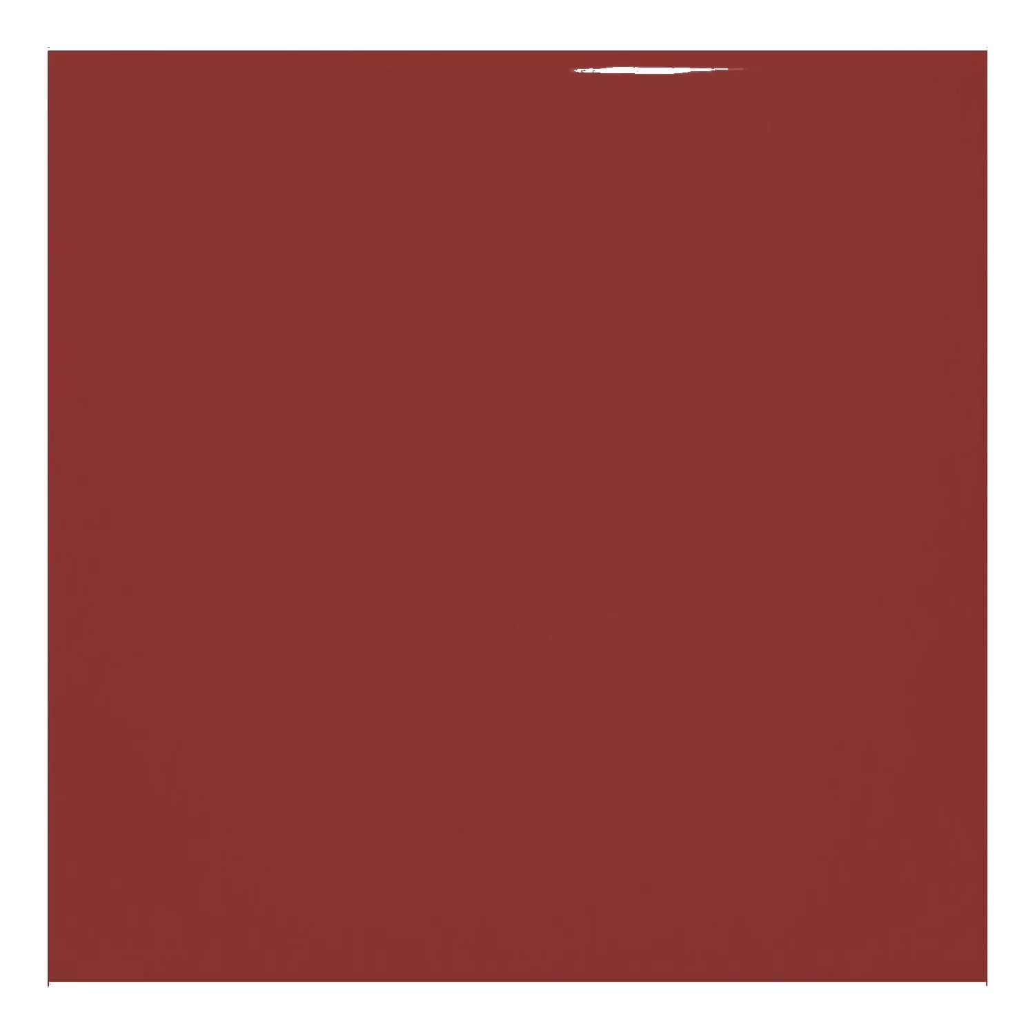 Metrofliese Rot Glänzend 15x15 cm Ohne Facette Miona Burdeos