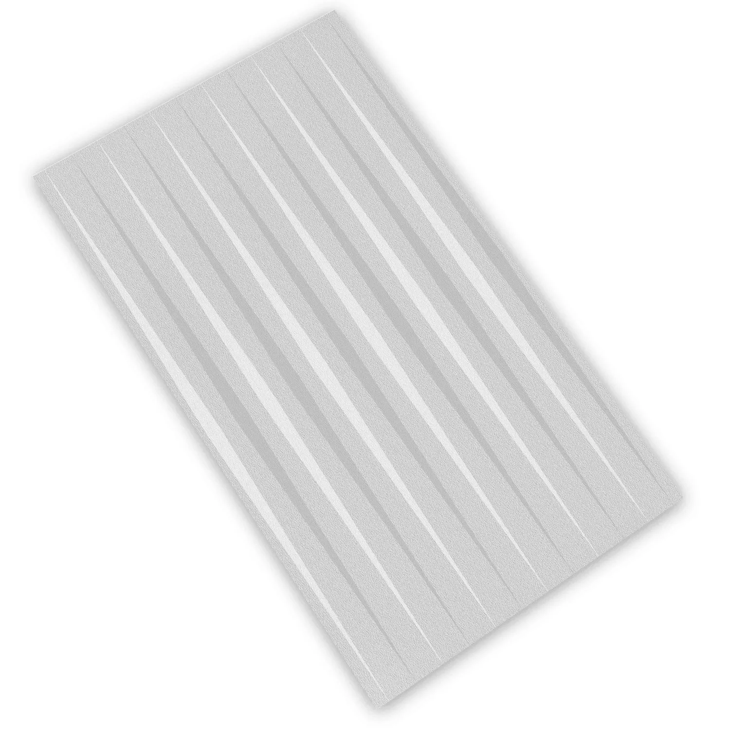 Wandfliesen Vulcano Stripes Dekor Rektifiziert Hellgrau 60x120cm