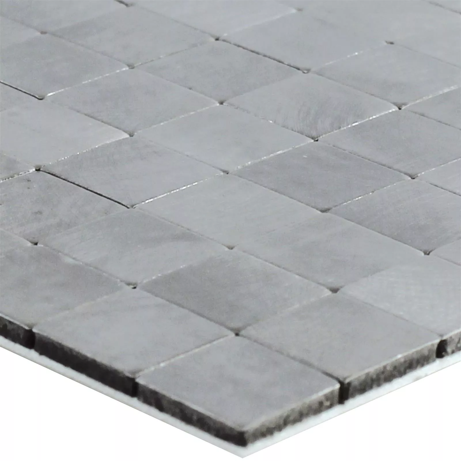 Metall Mosaik Fliesen Alice Silber Selbstklebend Metall Mosaik Fliesen Alice Silber Selbstklebend