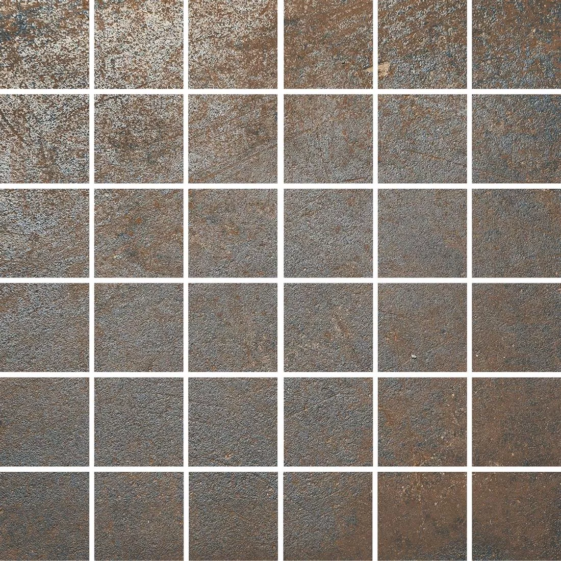 Mosaikfliese Sierra Metalloptik Rust R10/B