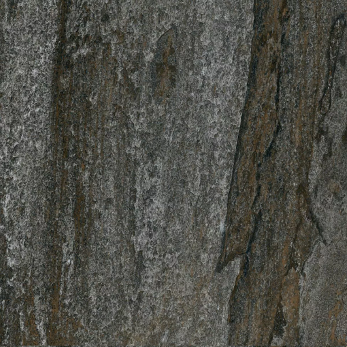 Terrassenplatte Feinsteinzeug Rustburg Schwarz 60x60x2 cm Terrassenplatte Feinsteinzeug Rustburg Schwarz 60x60x2 cm