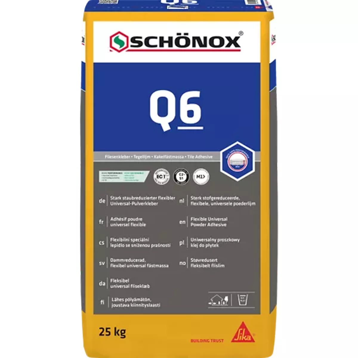 Fliesenkleber Schönox Q6 - (Wand&Boden) Universalkleber (25Kg)