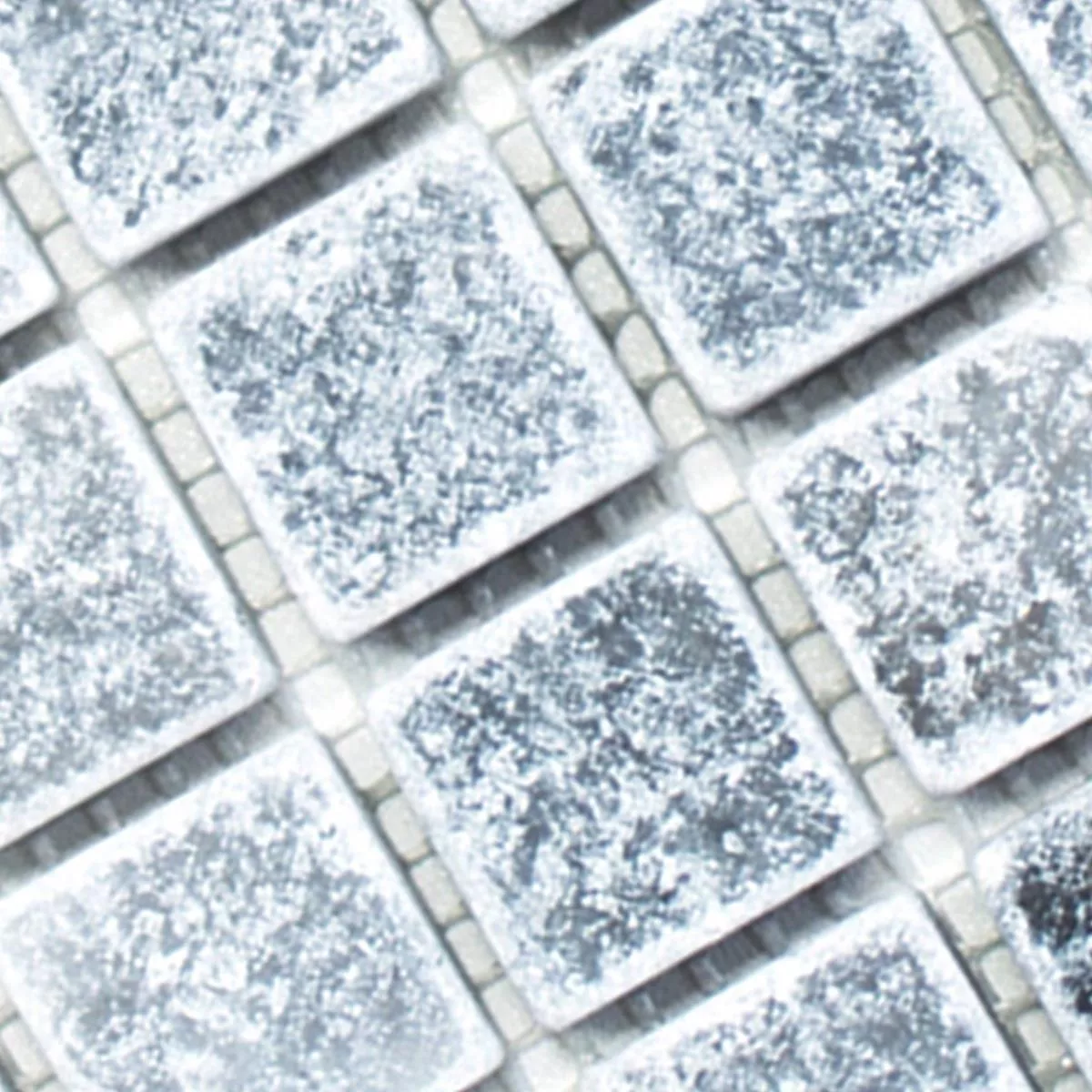 Muster Marmor Mosaikfliesen Bardiglio Schwarz Grau 23