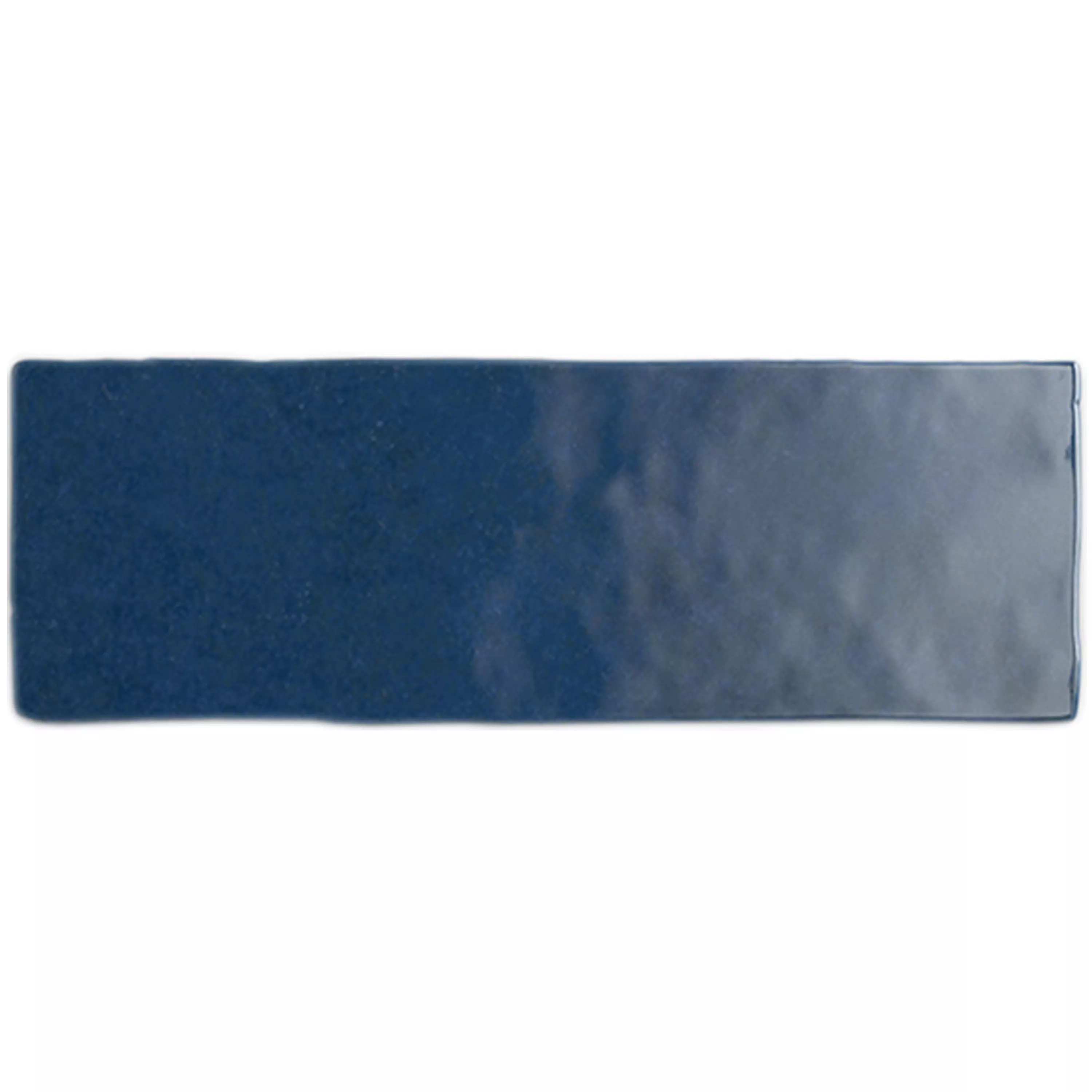 Wandfliesen Concord Wellenoptik Blau 6,5x20cm