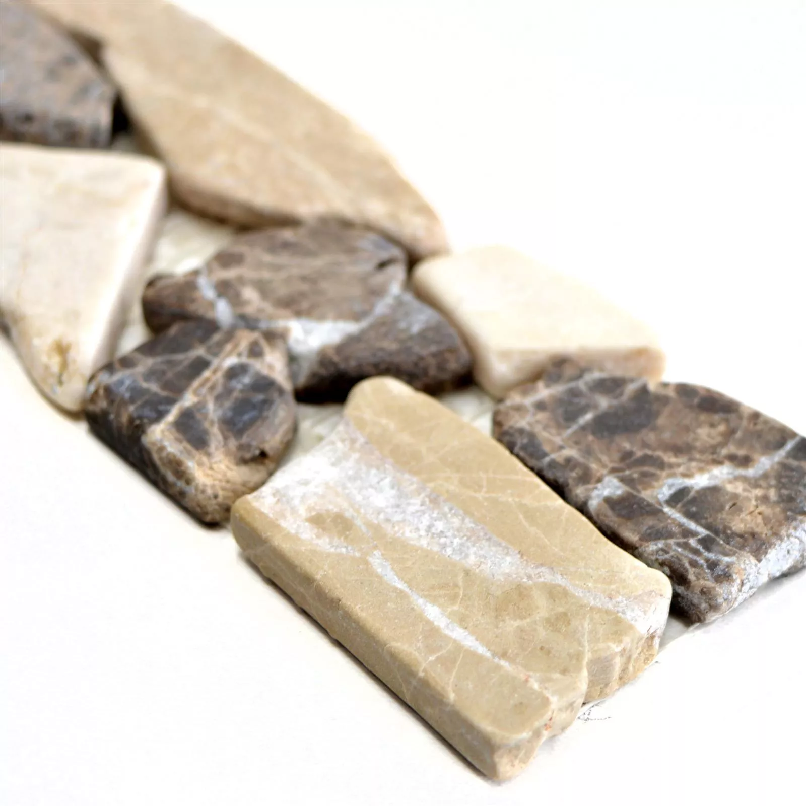 Naturstein Fliesenbordüre Riesco Castanao Biancone Naturstein Fliesenbordüre Riesco Castanao Biancone