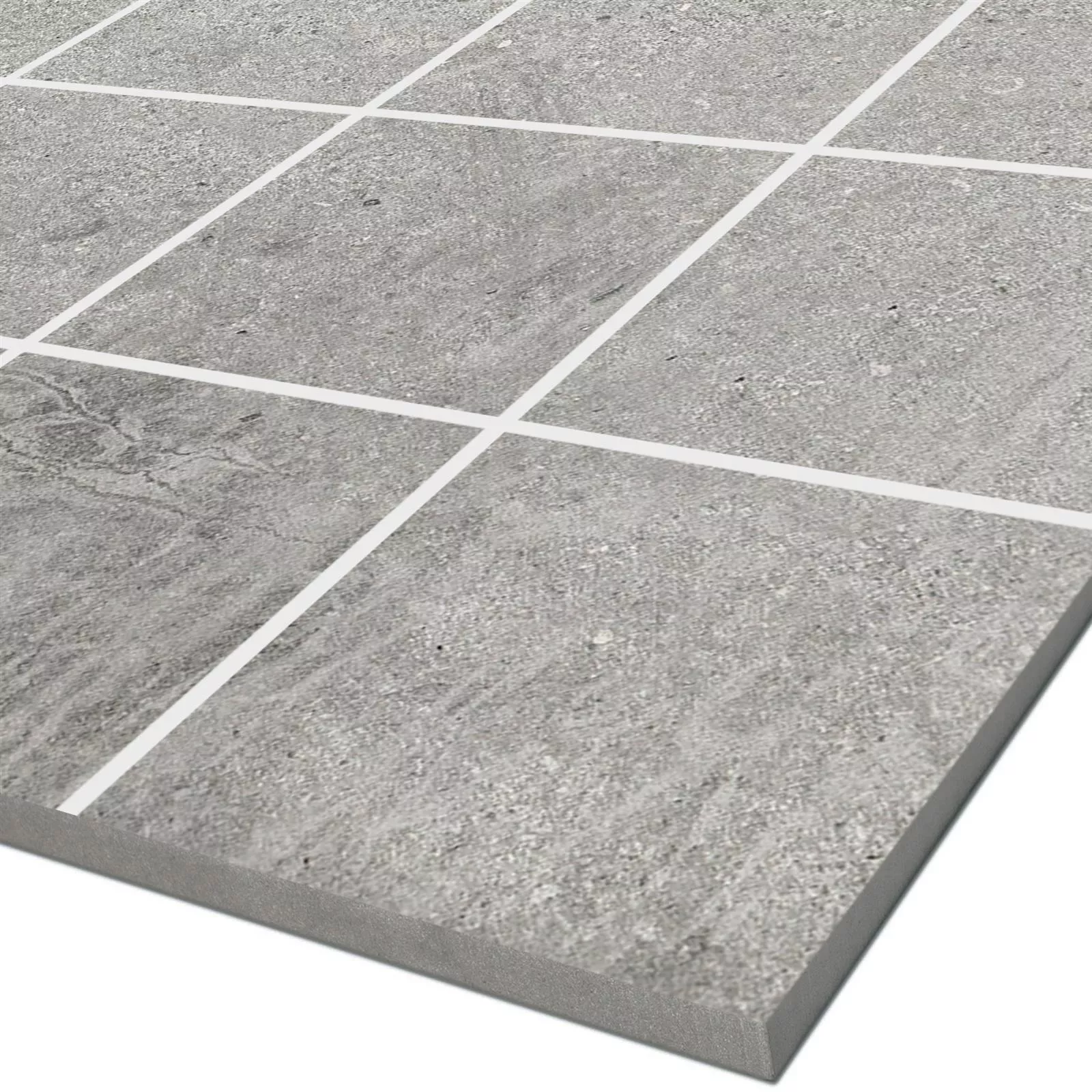 Mosaikfliese Freeland Steinoptik R10/B Grau Quadrat Mosaikfliese Freeland Steinoptik R10/B Grau Quadrat